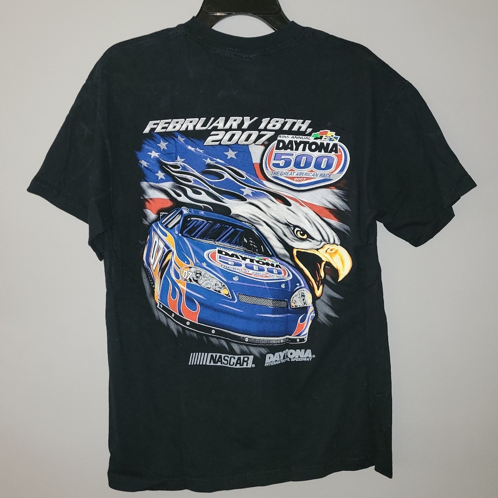 2007 NASCAR 49th DAYTONA 500 Size M T-Shirt - Picture 4 of 10